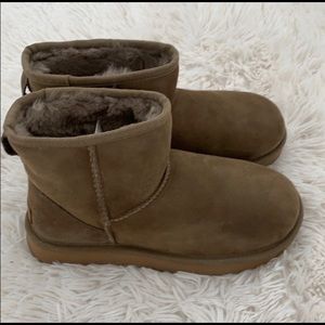 UGG classic mini 2 genuine shearling lined boots